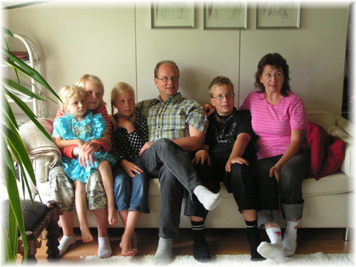 ... Pfarrer Matti mit Familie